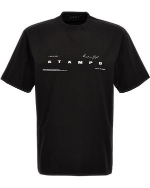 Stampd 'van Gogh Relaxed' T -shirt - Zwart