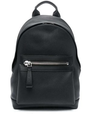 Tom Ford Rucksack Aus Leder - Schwarz