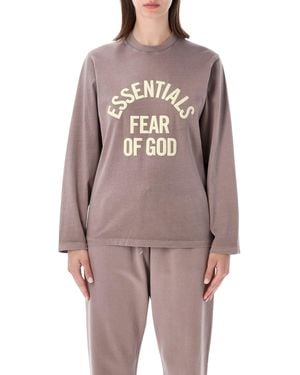 Essentials x Fear Of God Essentials T-Shirt - Grey