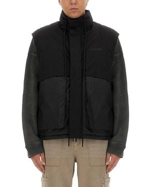 Represent Padded Vest - Black
