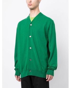 Comme des Garçons Vest Met V-Hals - Groen