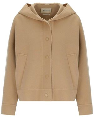 Weekend by Maxmara Ridente Hooded Jacket - Natural