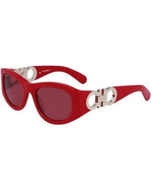 Ferragamo Sf1082 S Gafas de sol - Rojo