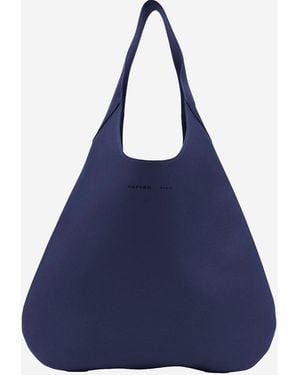 Carven Tommaso Leather Bag - Blue