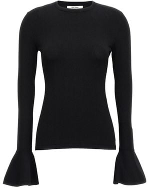 Nensi Dojaka 'Flared Cuffs' Top - Black