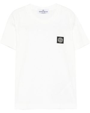 Stone Island T -Shirts und Polos Weiß