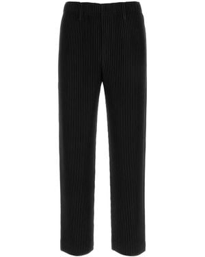 Homme Plissé Issey Miyake Basics - Black