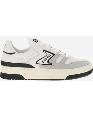 Etonic Leather Trainers - White
