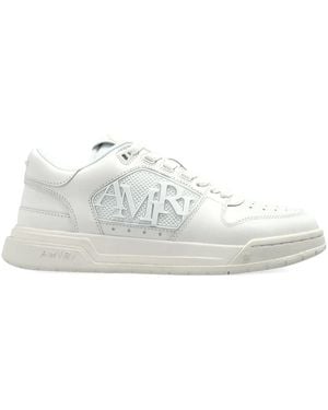 Amiri Zapatillas bajas con logo en relieve - Negro