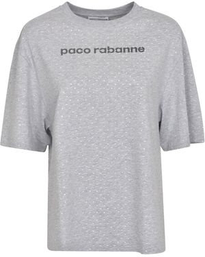 Rabanne T Shirts E Polos - Grigio