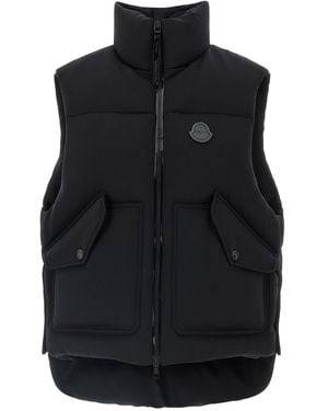 Moncler Genius X Edward Enninful 'Otis' Vest - Schwarz