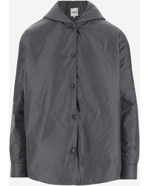 Aspesi Beth Jacke aus Nylon - Grau
