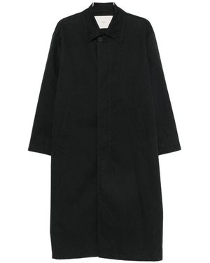 DUNST Cotton Blend Coat - Black