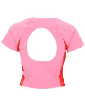 CASABLANCA Mini Casual Summer Top For - Pink