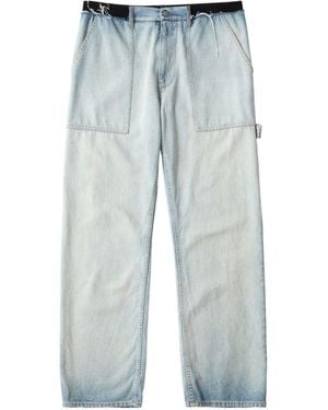 MM6 by Maison Margiela Denim Cotton Jeans - Blue