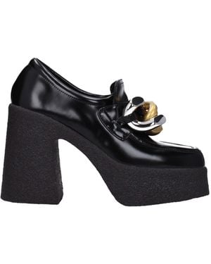 Stella McCartney Women 's Décolleté noir en cuir eco