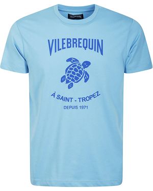 Vilebrequin T-Shirt T/P Washed - Blue