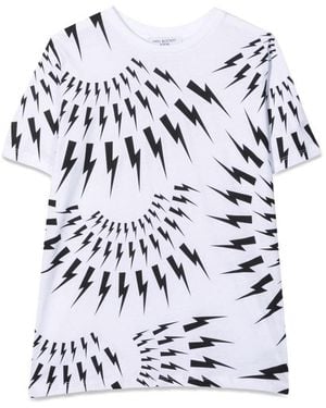Neil Barrett Jersey Boy T Shirt - White