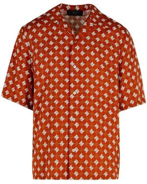 792 'starbus' Oranje Viscose -shirt