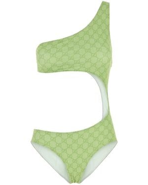 Gucci Light Stretch Polyester Swimsuit - Green