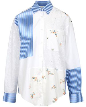 MSGM Shirts - Blau