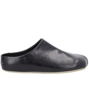 MM6 by Maison Margiela Anatomical Leather Sabot - Brown