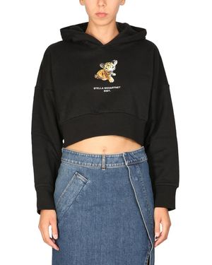 Stella McCartney Tiger Sweatshirt - Black