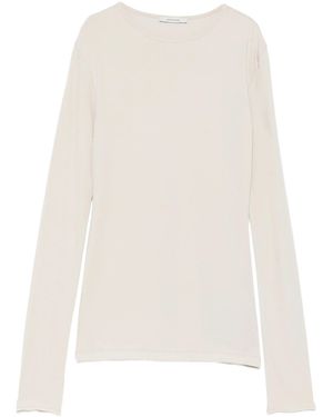 Entire studios Sheer Long Sleeve - White