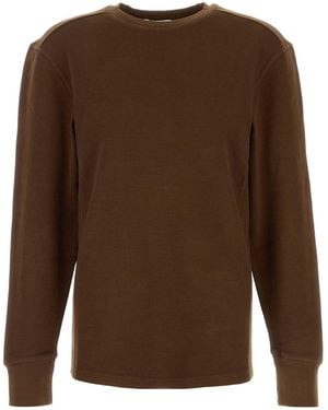 Entire studios Chocolate Cotton T Shirt - Brown