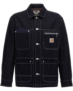 Junya Watanabe X Carhartt Wip Denim Jacke - Blau