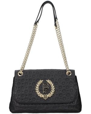 Pollini Shoulder Bags Leather - Black