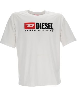 DIESEL T Boxt Div Maglietta - White