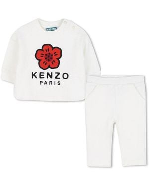 KENZO Sweatshirt With Trousers Set - White