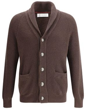 Brunello Cucinelli Sweaters - Brown