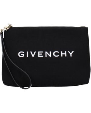 Givenchy Pochette Donna Stoff Schwarz
