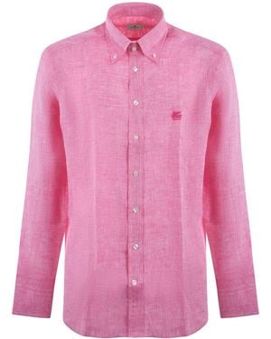 Etro Linen Shirt - Pink