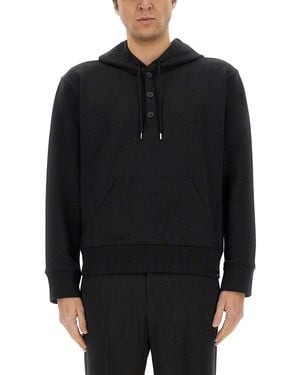 Courreges Cotton Sweatshirt For - Black