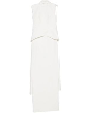 Solace London Annie Maxi Dress - White