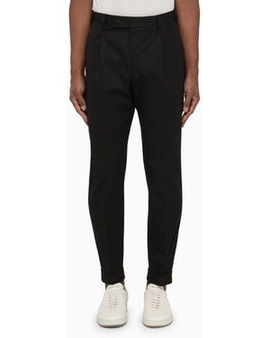 PT Torino Cotton Rebel Trousers - Black