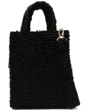 La Milanesa Roberta Crossbody Tasche - Schwarz