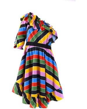 Philosophy Kleid Mehrfarbig - Weiß