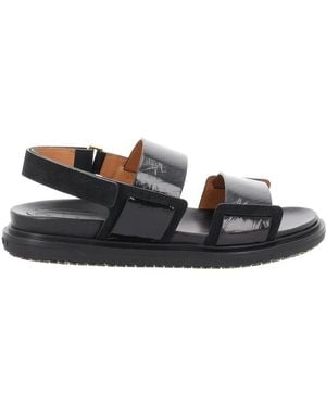 Marni Sandal "Fussbett" - Black