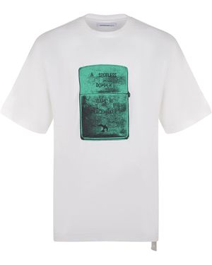 Oamc Peacemaker Peacemaker Oamc T Shirt Made Of Cotton - White