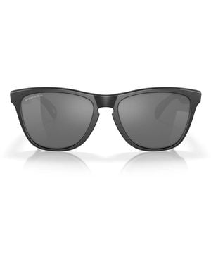 Oakley Sonnenbrille Oo9013 9013 F7 Frogskins Schwarz/Grau Unisex Polarisiert