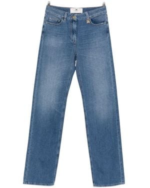 Elisabetta Franchi Denim Cotton Jeans - Blue