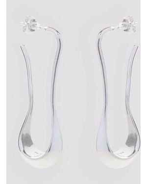 Lemaire Short Drop Earring - White