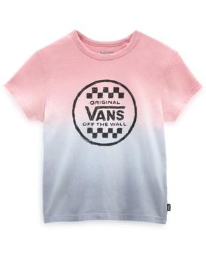 Vans "Sunset Wash" Logo T-Shirt - Pink