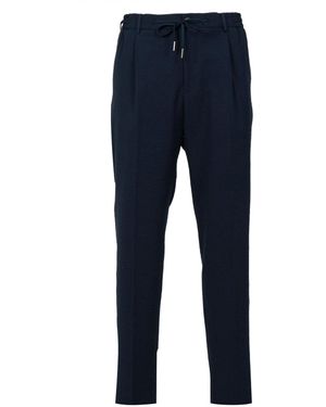 Tagliatore Trousers - Blue