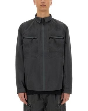 Alpha Industries Laser Cut Shirt - Grey