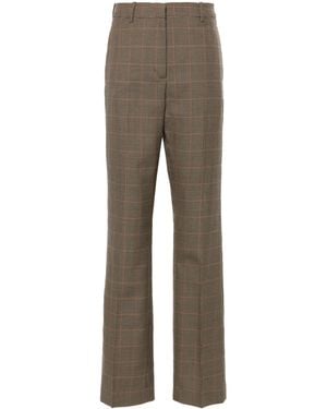 Golden Goose W's New Relaxed Pant Pied De Poule Check - Grey